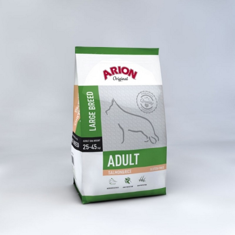 Arion Original adult large breed med laks 12 kg.