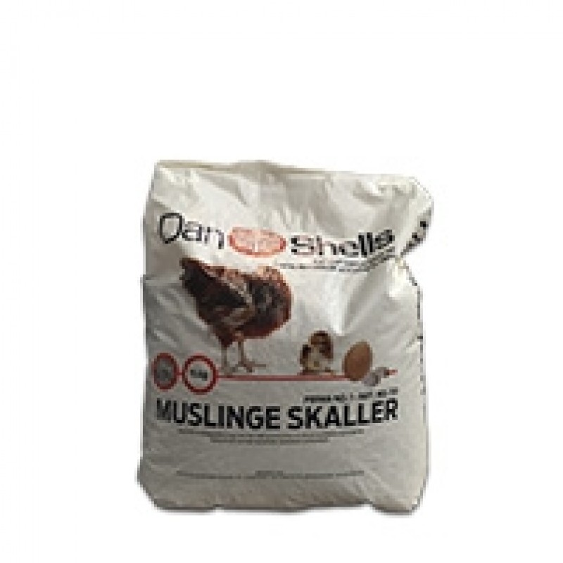 Muslingeskaller15 kg.