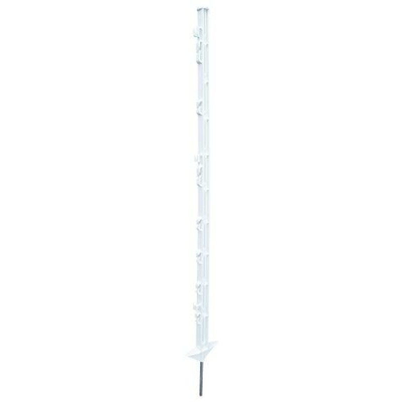 Hegnspæl hvidplast 150 cm