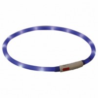 hundehalsbånd med lys og USB kabel