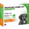 Frontline combo vet til hunde mellem 2 og 10 kg.