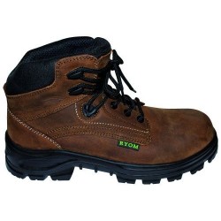 Vandre og fritidsstøvle med sikkerhed i Nubuck